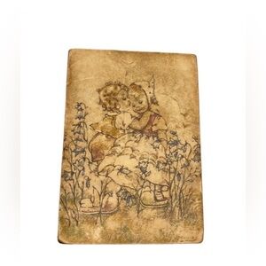 Vintage Swiss Thorens Wooden Music Box A128 Too-Ra-Loo-Ra-Loo-Ral